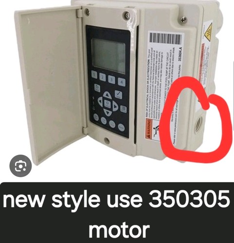 Pentair 350305S 3.2 Kw Variable Speed Almond Motor - Picture 4 of 5