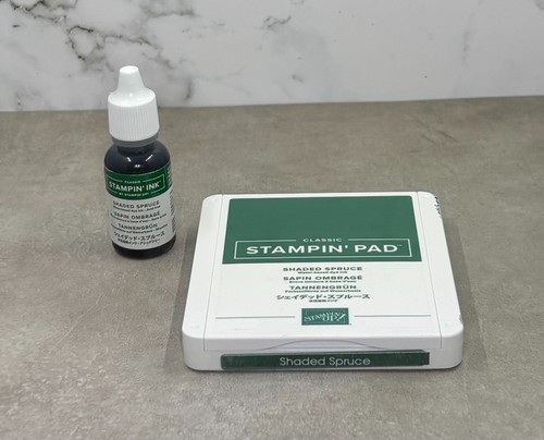 Stampin' Up Stempelkissen & Reinker aus schattierter Fichte