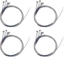 4 Set Violin Strings Full Size 4/4, Universal Steel Core Strings G-D-A-E with Ni