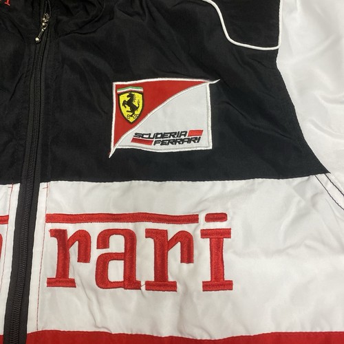 Ferrari Vintage Racing Jacket Men’s M Size - Picture 5 of 15