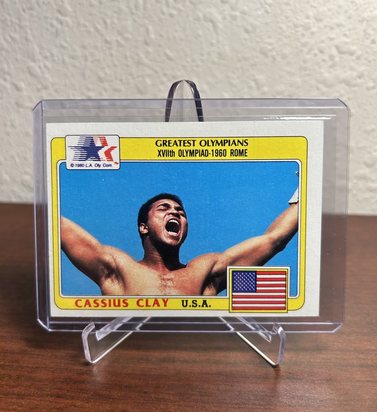 1983 Topps Cassius Clay/Muhammad Ali - Greatest Olympians USA #92