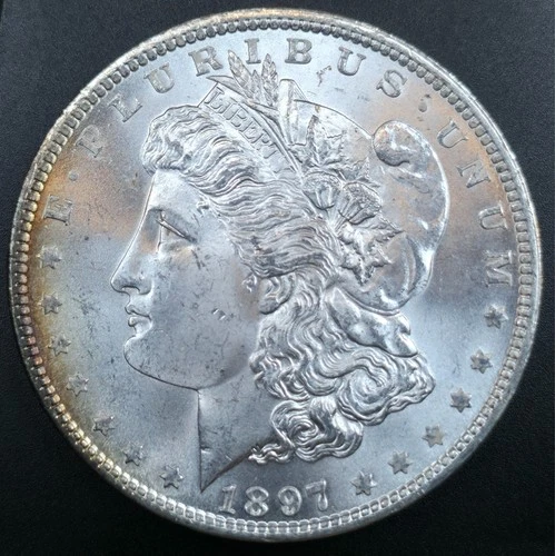 1897-P Morgan Silver Dollar *Brilliant Uncirculated*