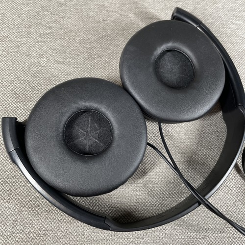 Blue Sony MDR-ZX310 Wired Headphones w/ Inline Mic 3.5mm Lightweight Clean - Picture 3 of 9