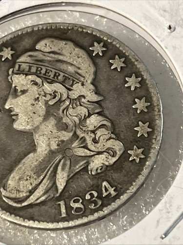 1834 capped bust half dollar - Picture 4 of 9
