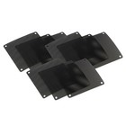  10 stücke 14cm quadratisch computer mesh staubdicht filter pvc staubdichte