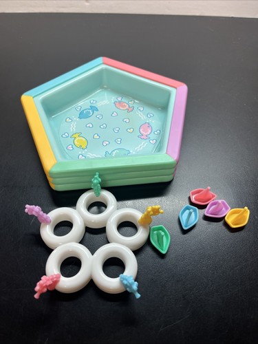 Vintage TYCO WADING POOL for 5 Quints Dolls RARE HTF 99% Complete W4