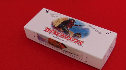 Winchester USA 29020 Brown Jigged Bone Hour Glass Barlow Pocket Knife - Picture 12 of 13