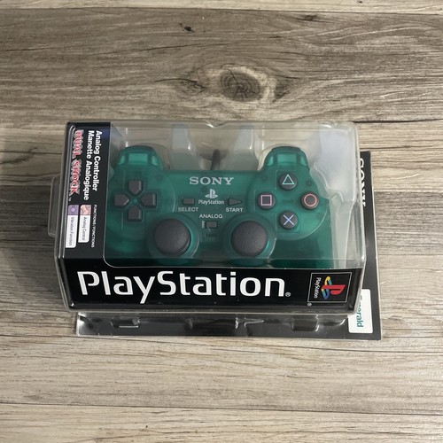 Sony PlayStation 1 PS1 Dual Shock Controller Emerald Brand NEW - Picture 1 of 5