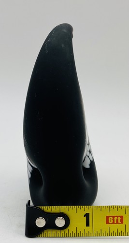 ARCHIMEDE SEGUSO Style Black Glass Angel Fish RARE VINTAGE Murano - Picture 8 of 9