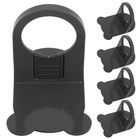  5 Pcs Plastic Soap Holder Glass Shampoo and Conditioner Dispenser