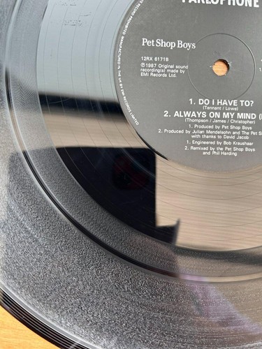 PET SHOP BOYS ALWAYS ON MY MIND REMIX 12" VINYL SPIEL GETESTET GEREINIGT - Bild 11 von 14