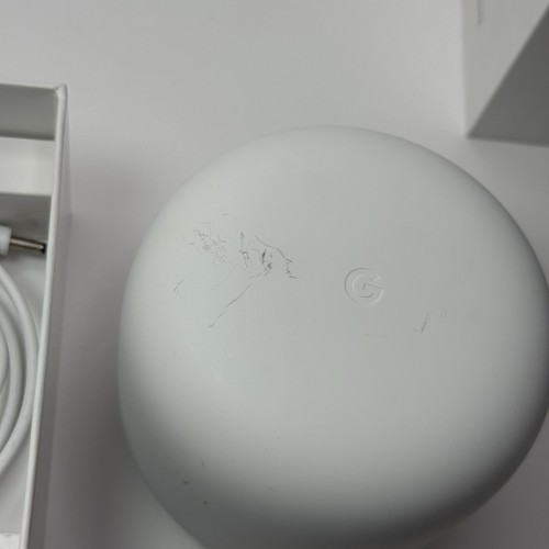 Google Nest Wifi H2D Snow AC2200 WLAN Dual Band Mesh Router/Extender, funktioniert - Bild 7 von 9