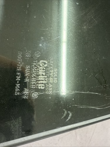 1993 Ford Mustang Convertible Drivers LH Door Glas Window OEM - Picture 2 of 4