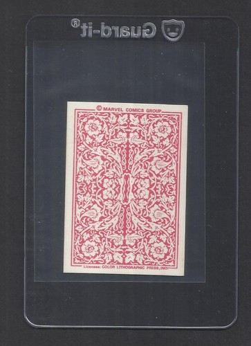 VINTAGE 1970 MARVEL TRADING CARD PHANTOM GHOST PC INSET NINE OF HEARTS (TC2B1) - Picture 2 of 2