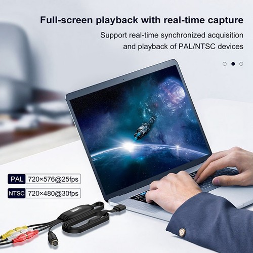 USB-Video-Capture--Zu-Digital-Konverter, USB 2.0-Video-Audio-Capture-Kar4507 - Bild 3 von 6