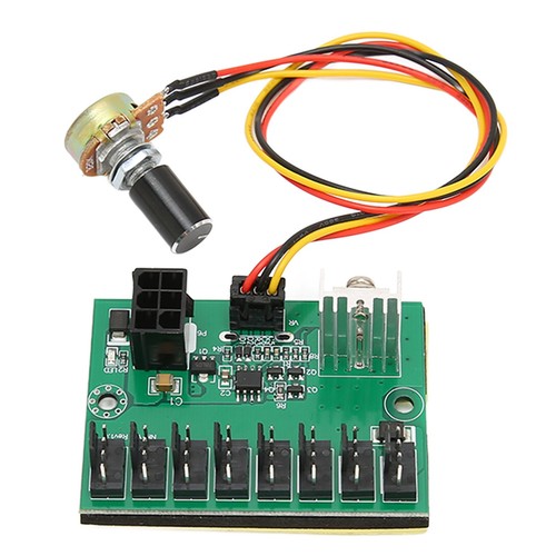PC Fan Hub 2 Pin 3 Pin 4 Pin Fan Adapter PWM PC Case Cooling Fan Hub Voltage FY - Afbeelding 6 van 22