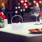 Heart Shaped Pillow Wedding Ring Cushion for The Rings Engagement