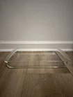PYREX 233 Clear Glass Casserole Oven Baking Dish (13-1/2 x 8-3/4 x 1-3/4) VTG