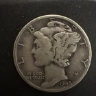 1945D Roosevelt, Silver Dime