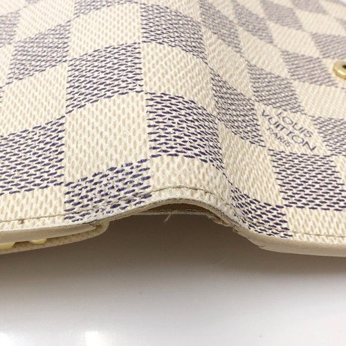 Portafoglio Louis Vuitton Damier Azur Bifold Porte Monnaie Biennois N61676/181294 - Foto 5 di 9