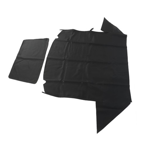 Convertible Canopy Black Canvas Abrasion Resistant Canvas Convertible Canopy - Picture 15 of 22