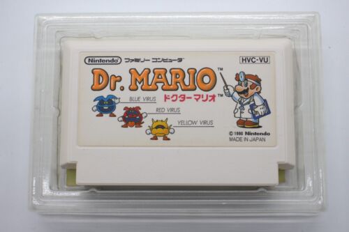 Dr.Mario Nintendo 1990 Famicom Boxed&Manual Tested Worked - Picture 7 of 13