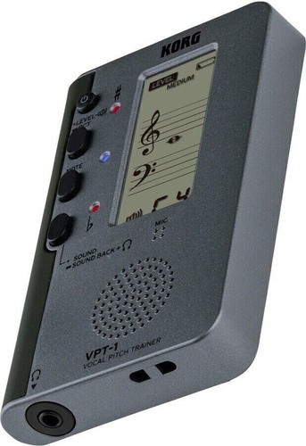 Korg VPT-1 Vocal Pitch Trainer Vocal Lessons Tuner Staff Notation Display *BOXED - Picture 2 of 4