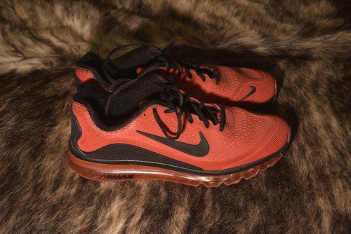 Nike Air Max 2017 Running Shoes Bright Crimson Red Black Men Size 11 - Picture 2 of 12