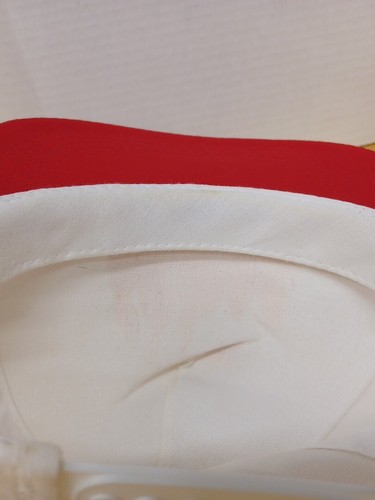 Vintage Burger King Trucker Hat Baseball Cap Logo Mesh Snap Back Red White - Picture 5 of 7