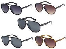 Manhattan Classic Mens Aviator Sunglasses Vintage Retro 80s Pilot Shades NEW