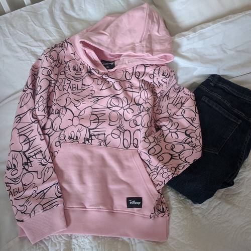 Disney - Minnie Mouse - Girls AOP Hoodie (Kangaroo pocket) - Picture 3 of 8