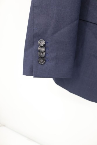g-star blazer Mens 38/40 Correctline CL core two button navy wool blend notch - Picture 2 of 17