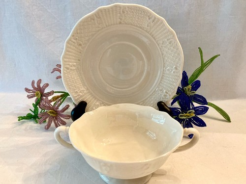 Lenox WASHINGTON WAKEFIELD Cream Soup Bowl and Saucer - Picture 2 of 4