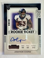 K185,305 - 2021 Panini Contenders #279 Jonathon Cooper Auto RC