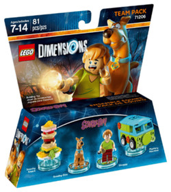Lego Team Pack - Scooby-Doo 71206 Dimensions Minifigure Building Set