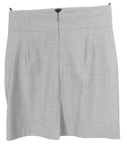 SK19594- BANANA REPUBLIC Women's Stretch Wool Straight Pencil Skirt Gray Size 12 - Picture 2 of 9
