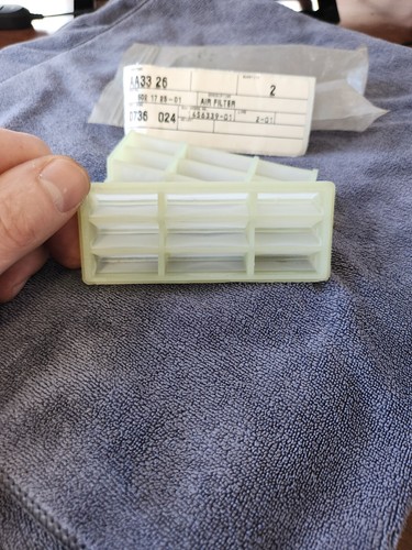 Husqvarna P/N 502172501 2 PCs Air Filter For String Trimmer 250 252 RX - Picture 3 of 3