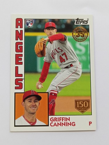 Actualización Topps 2019 1984 Topps 150 aniversario #84-21 Griffin Canning RC #D/150 - Imagen 1 de 2