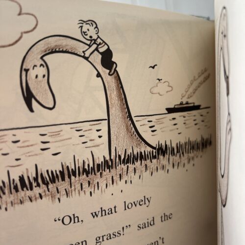 *Signed And Sketched* Rare Danny And Dinosaur By Syd Hoff Early Printing (60’s) - Imagen 8 de 9