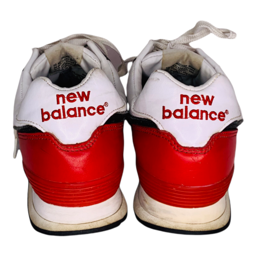 New Balance 574 Laufschuhe Freizeitschuhe Herren US 9,5 rot weiß schwarz M574LKR - Bild 6 von 7
