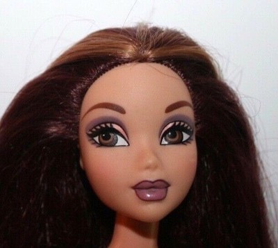 My Scene Barbie Doll Chelsea With Red Brown Hair Blonde Streaks