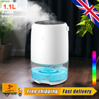 1100ML Quiet Electric Dehumidifier for Home Portable Condensation Moisture Damp