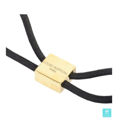 Louis Vuitton Würfel Haargummi Resin Schwarz & Grau 2 Set - Bild 6 von 10