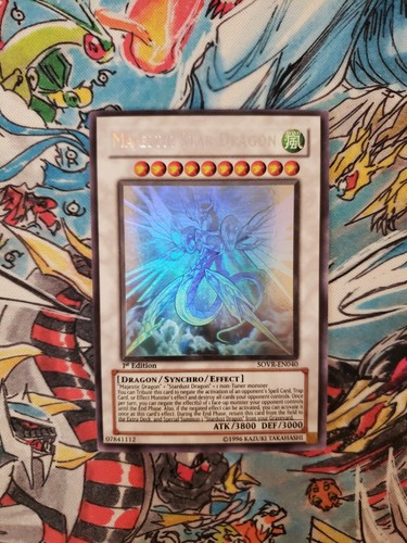 YuGiOh Majestic Star Dragon - SOVR-EN040 - Ghost Rare - 1st Edition Near Mint - Picture 1 of 5
