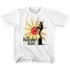 Karate Kid Daniel Laruss & Mr Miyagi Bonsai Tree Youth T Shirt 2T-YXL
