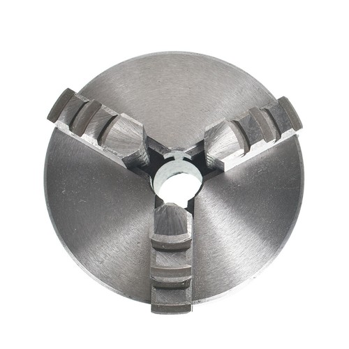 3 Backen Drehmaschine Spannfutter Handfutter 3 Zoll K11-80 Selbstzentrierend Drehmaschine Bohrteil 80 mm - Bild 2 von 7