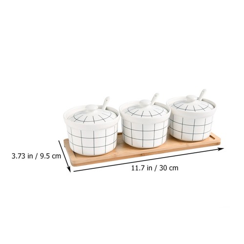 Gewürz Boxen Keramik Gewürz Gläser Leeren Küche Keramik Gläser - Bild 9 von 12