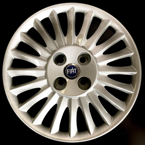 Fiat Punto 15" Wheel Cap / Wheel Trim Cover (Blue Badge) NEW 51733005 x1 - Picture 2 of 5
