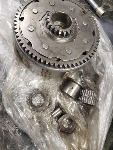 HONDA CR125R 1989-1999 CLUTCH HUB, BASKET ASSEMBLY Press PLATE, All DISKS, Parts - Picture 2 of 8