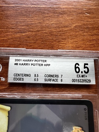 Harry Potter TCG/CCG WOTC -- GRADED 6.5 ++ BGS -- Holo Rare 8/116 Base Set Foil - Picture 3 of 5